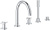 Смеситель на борт ванны Grohe Atrio New 19923003 Смеситель на борт ванны Grohe Atrio New 19923003