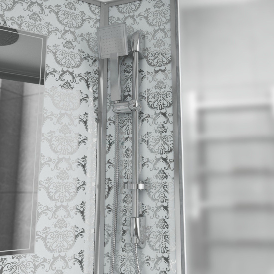 Душевая кабина Niagara Lux NG-7711WL хром, металлик