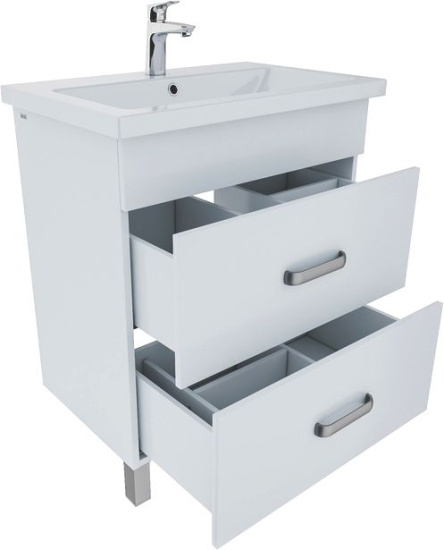 Мебель для ванной Iddis New Custo 70, напольная, белая