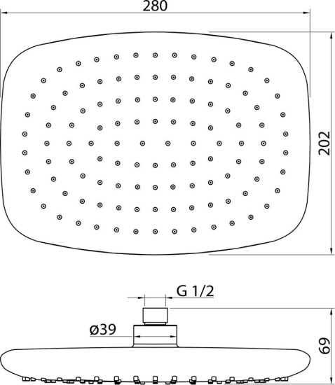 Душевая стойка Elghansa Shower Systems 2332269-2K (Set-25-New)
