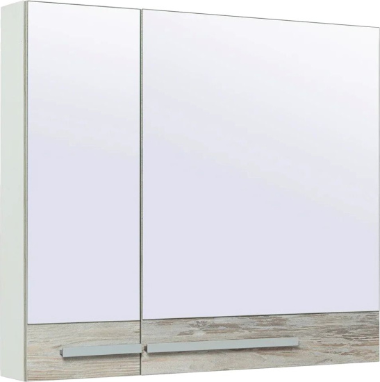 Зеркало-шкаф Runo Вудлайн 85, скандинавский дуб