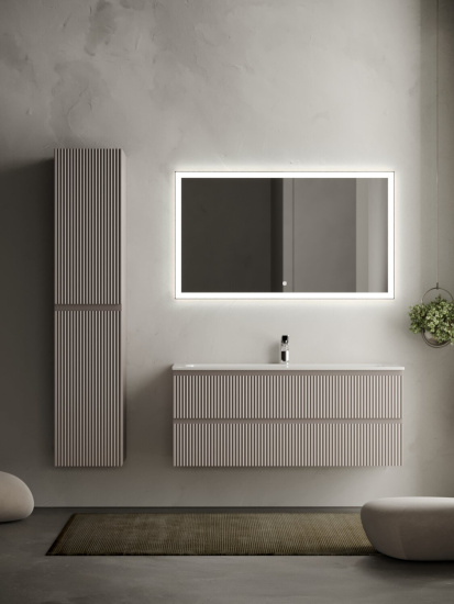 Тумба с раковиной Sancos Snob R 120 Doha Soft SNR120SM, подвесная
