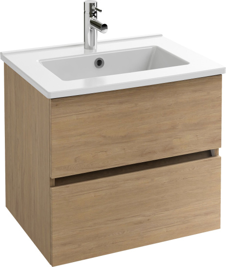 Тумба с раковиной Jacob Delafon Tolbiac 60 дуб давос натуральный