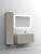 Тумба с раковиной Sancos Snob T 100 Beige Soft правая SNT100RCE, подвесная Тумба с раковиной Sancos Snob T 100 Beige Soft правая SNT100RCE, подвесная