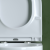 Унитаз подвесной Ceramicanova Whirl торнадо 3.0 CN11007T с сидением