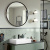 Зеркало Villeroy & Boch Antheus B30500PW 85 black ash, круглое