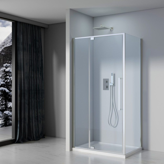 Душевой уголок Black&White Stellar Wind S812 CC 90х90