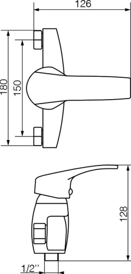 Смеситель для душа Veragio Enlar VR.ENL-5331.CR хром