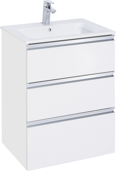 Мебель для ванной Roca The Gap 60 3 ящика, белый глянец