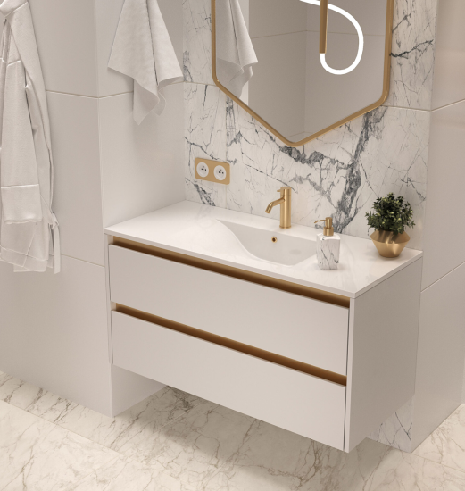 Тумба с раковиной Sanvit Люксор-2 60