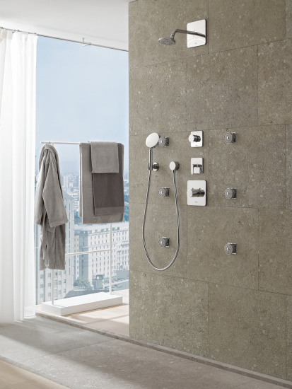 Смеситель для душа Axor Citterio M 34715000 термостат