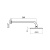 Верхний душ Webert AC0013345METAL, никель Верхний душ Webert AC0013345METAL, никель
