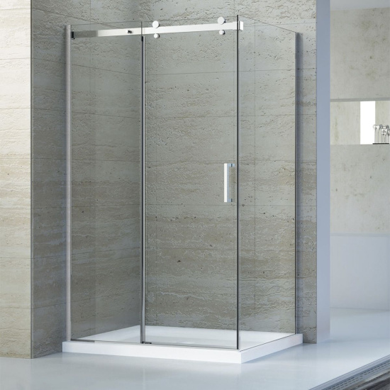 Душевой уголок RGW Tornado TO-44 (1615-1645)х1000х1950 профиль хром, стекло прозрачное