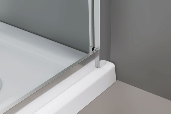 Душевой уголок Vincea Scala VSQ-2SC100CL 100x100, профиль хром, стекло прозрачное