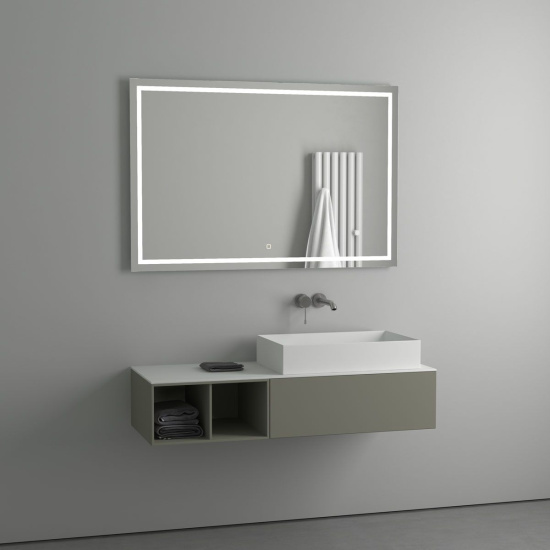 Зеркало Evoform Ledline BY 2438 120х80