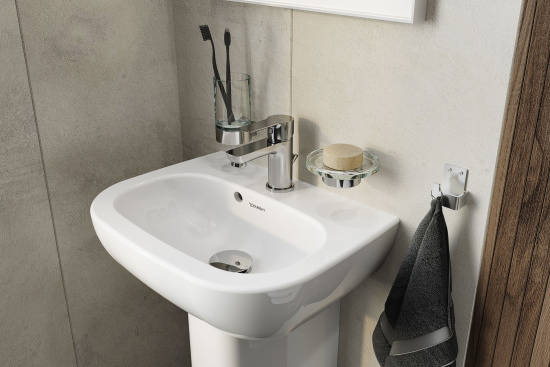 Смеситель для раковины Duravit A.1 A11010001010 хром