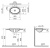 Раковина VitrA Efes 5801B003-0012 54 см