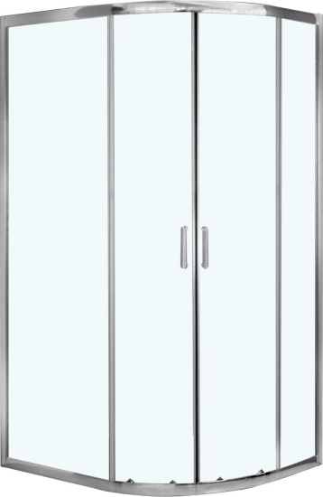 Душевой уголок BelBagno Uno-195 RH 2 100/80 C Cr стекло прозрачное
