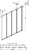Шторка на ванну Ambassador Bath Screens 16041110R 90 см Шторка на ванну Ambassador Bath Screens 16041110R 90 см