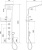 Душевая панель AM.PM Joy W85P-2-136AW