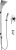 Душевой комплект Lemark LM8807C + LM3523C + LM8085C Душевой комплект Lemark LM8807C + LM3523C + LM8085C