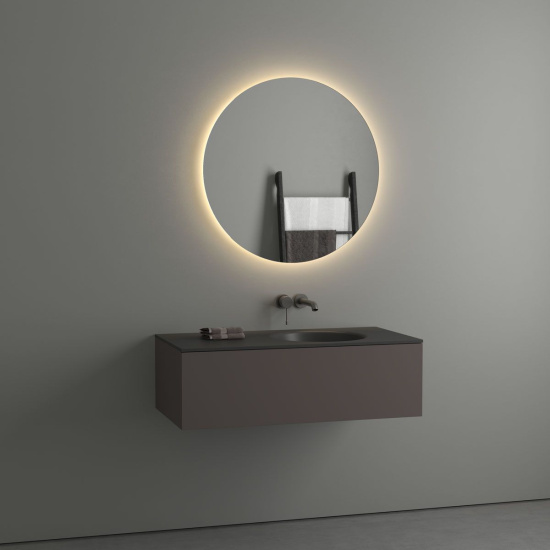 Зеркало круглое Evoform Ledshine BY 2555 80x80