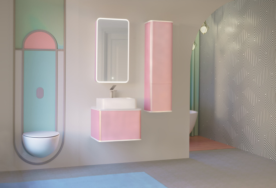 Пенал Jorno Pastel 125 розовый иней