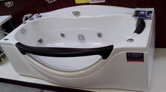 Акриловая ванна Appollo AT 0932 с гидромассажем 180 см