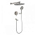 Душевая система Filarete Roun FL1026NK, никель