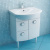 Мебель для ванной Triton Лира 65 L, 1 дверь, 2 ящика, белая