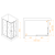 Душевой уголок RGW Passage PA-040B 1200x800x1950, профиль черный, стекло матовое