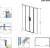Душевая дверь в нишу Radaway Idea DWD 190 Душевая дверь в нишу Radaway Idea DWD 190
