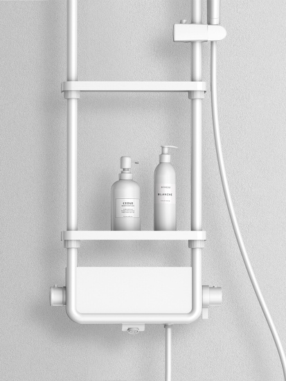 Душевая стойка AQUAme AQM8003W с термостатом