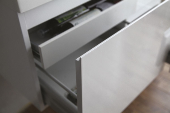 Тумба с раковиной BelBagno Luce 80 bianco lucido