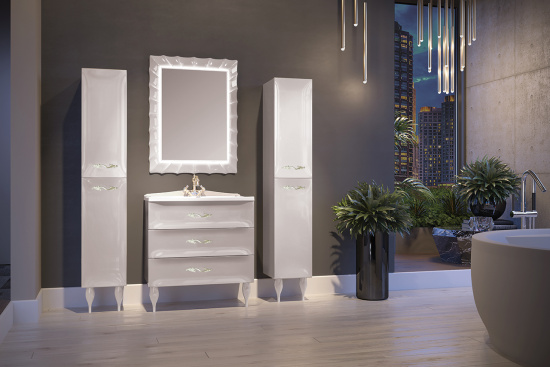 Пенал Marka One Lumier 30Н white, L