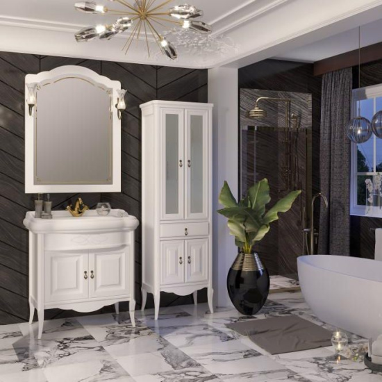 Пенал Opadiris Лоренцо 56 белый