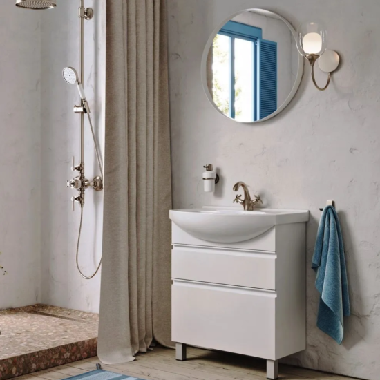 Тумба с раковиной Aqwella Rodos 75 напольная