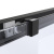 Душевая дверь в нишу Vegas Glass ZP Protec 175 02М 05, профиль черный матовый, стекло бронза Душевая дверь в нишу Vegas Glass ZP Protec 175 02М 05, профиль черный матовый, стекло бронза