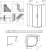 Душевой уголок Radaway Idea PDD 90х80 Душевой уголок Radaway Idea PDD 90х80