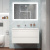 Мебель для ванной Art&Max Family 100 подвесная, Bianco Lucido