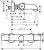 Душевой комплект Hansgrohe Ecostat 1001 CL ВМ 13201000 для ванны с душем