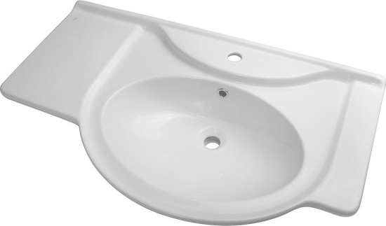 Тумба с раковиной Bellezza Балтика 90 R белая