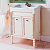 Тумба с раковиной Caprigo Альбион 60 Bianco Antico