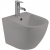 Биде подвесное WeltWasser Merzbach 005 MT-GR серое матовое