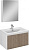 Мебель для ванной Velvex Klaufs 70.1Y белая, шатанэ, подвесная