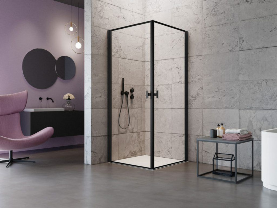 Душевой уголок Radaway Nes Black KDD I Frame 90x80