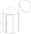 Душевой уголок Am.Pm Like W83G-315-090CG64 90x90 профиль матовый хром, стекло тонированное Душевой уголок Am.Pm Like W83G-315-090CG64 90x90 профиль матовый хром, стекло тонированное