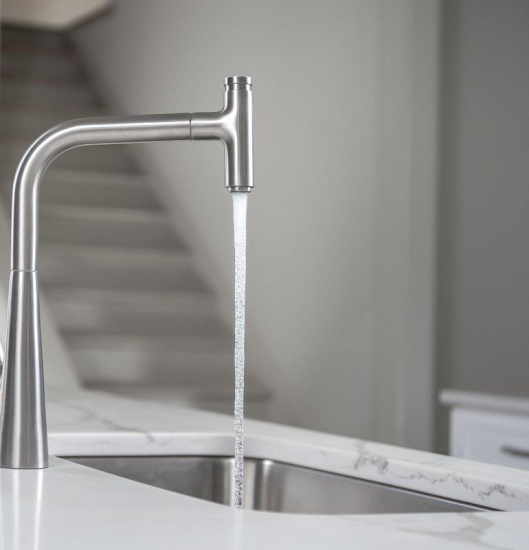 Смеситель для кухни Hansgrohe Metris Select M71 73803000 хром