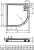 Поддон для душа Riho 285 с панелью и ножками 100 см