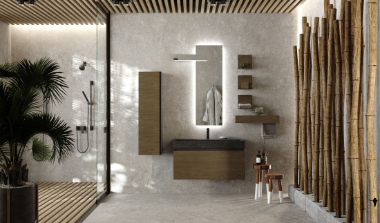 Мебель для ванной Raval Forest 100 дуб орлеан